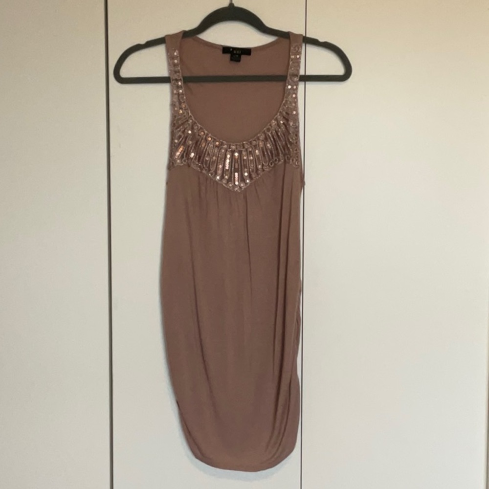Forever 21 sequinned tank top